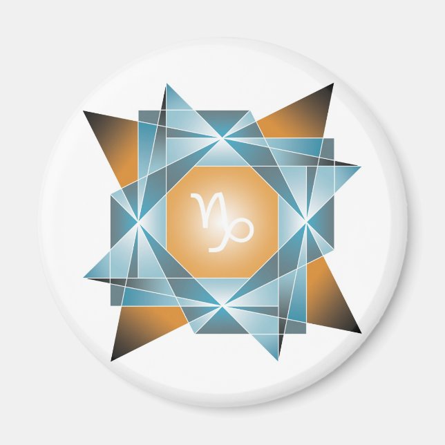 CAPRICORN YANTRA MAGNET (Vorne)