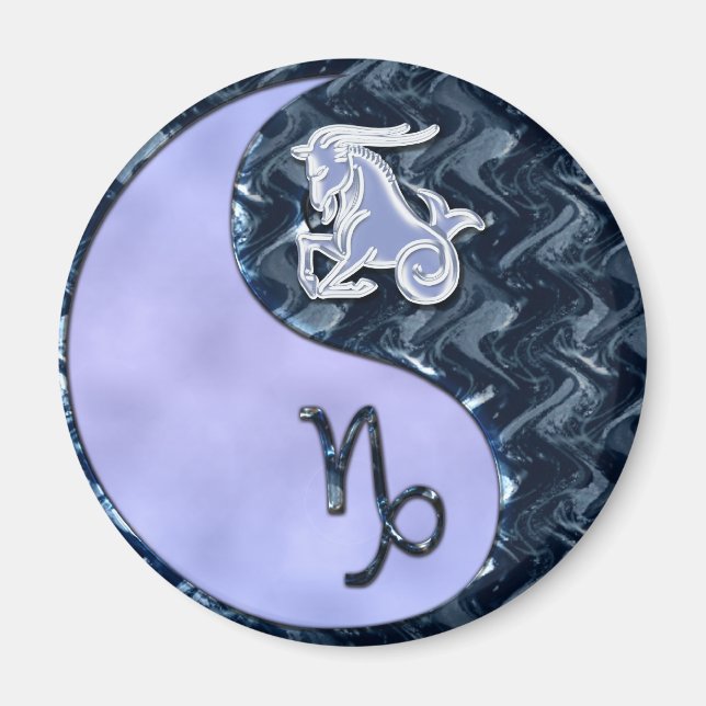 Capricorn Yin Yang Magnet (Vorne)