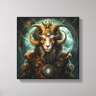 Capricorn Zodiac Art Canvas Leinwanddruck