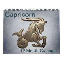 Capricorn Zodiac Astrologie Farbige Zeichen Kalender