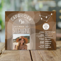 Capricorn Zodiac Astrologie Signatur Foto Geburtsd