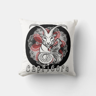 Capricorn zodiac-Schild Design von chennai Indipup Kissen