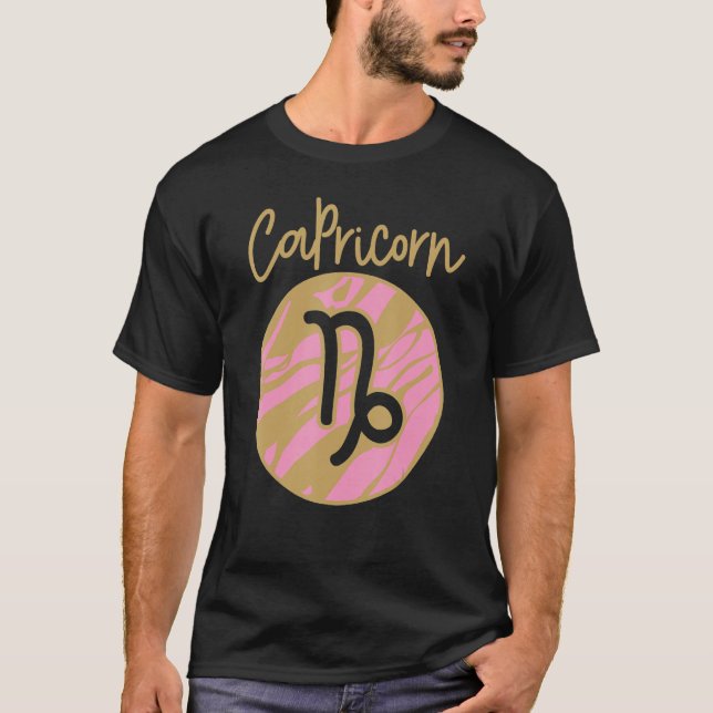 Capricorn Zodiac Sign_2 T-Shirt (Vorderseite)