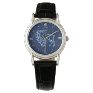 Capricorn Zodiac Sign and Constellation Armbanduhr