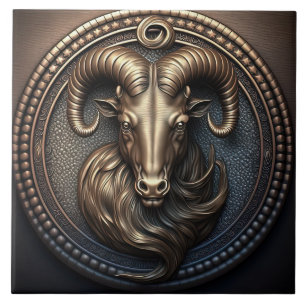 Capricorn Zodiac Sign Capricorn Horoskop Fliese