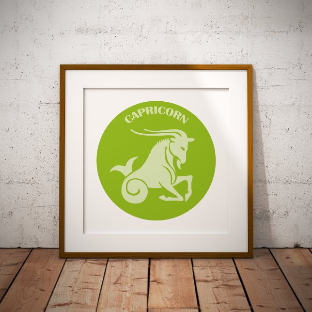 Capricorn, Zodiac Sign, Horoscope, Astrology Poster (Von Creator hochgeladen)