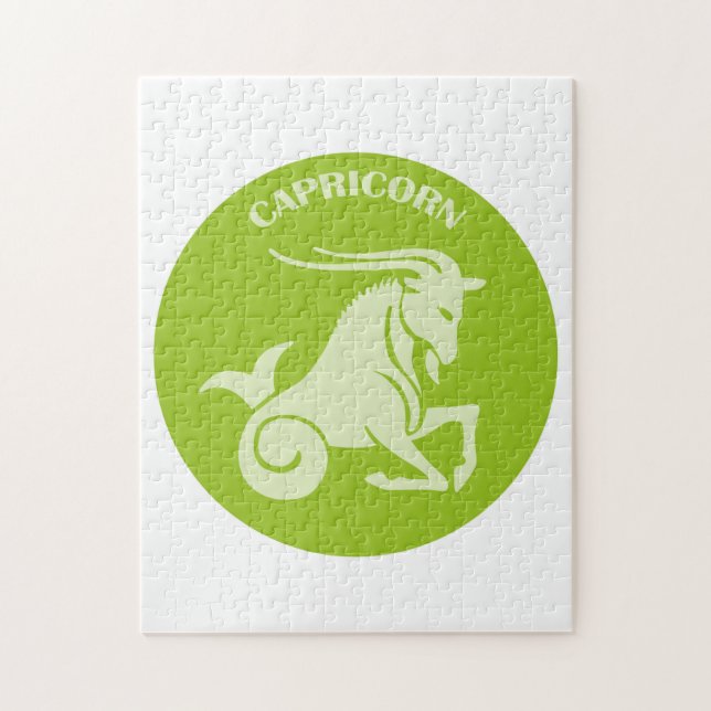 Capricorn, Zodiac Sign, Horoscope, Astrology Puzzle (Vertikal)