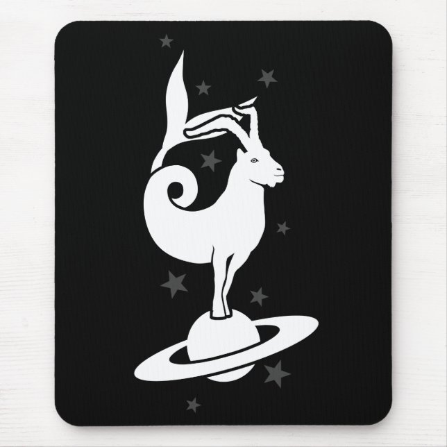 Capricorn zodiac Sign Mousepad (Vorne)