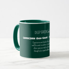 CAPRICORN Zodiac Sign Personality Traits Tasse