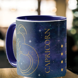 Capricorn Zodiac Sign Persones Trait Name Geschenk Tasse
