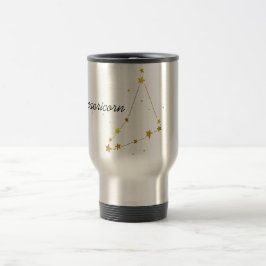 Capricorn Zodiac Sign Travel Coffee Mug Reisebecher