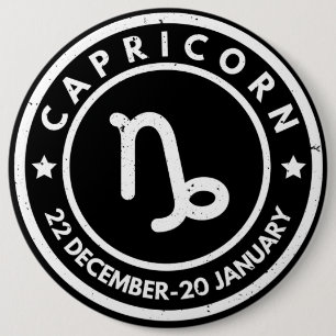 Capricorn-Zodiac-Signaltaste Button