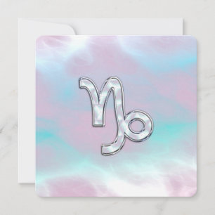 Capricorn Zodiac Symbol auf der Mutter von Pearl N