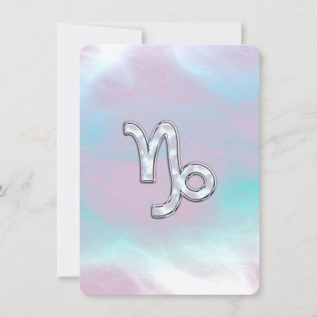 Capricorn Zodiac Symbol auf der Mutter von Pearl N (Vorderseite)