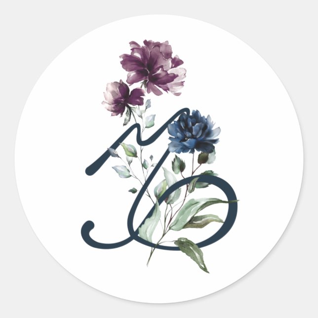 Capricorn-Zodiac-Symbol Runder Aufkleber (Vorderseite)