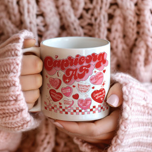 Capricorn Zodiac Trakt Retro Valentine Tasse