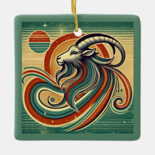 Capricorn Zodiac Weihnachtsschmuck
