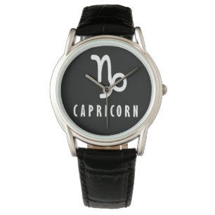 Capricorn-Zodiac-Zeichen Armbanduhr