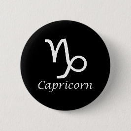 "Capricorn" Zodiac-Zeichen Button