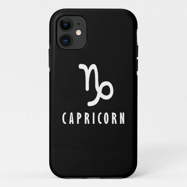 Capricorn-Zodiac-Zeichen Case-Mate iPhone Hülle (Rückseite)