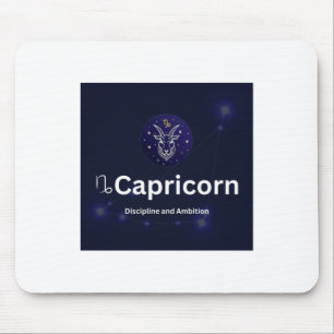 Capricorn-Zodiac-Zeichen Mousepad