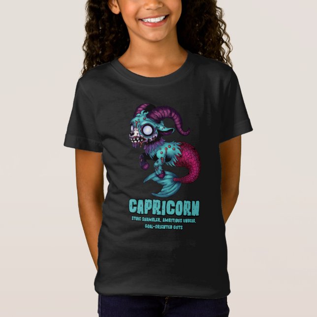 Capricorn Zombie T-Shirt (Vorderseite)