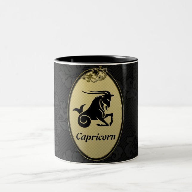 Capricorn Zweifarbige Tasse (Mittel)