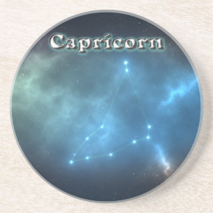 Capricornkonstellation Sandstein Untersetzer
