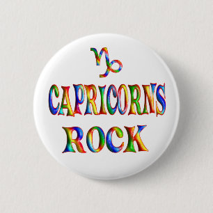 Capricorns Felsen Button