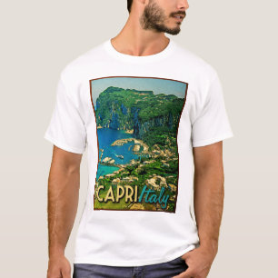 Capris Italien Vintage Reise T-Shirt