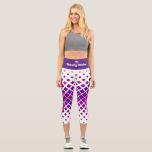 Capris Spandex Fitness Yoga Pflanzen