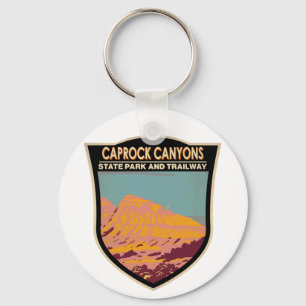 Caprock Canyons Staat Park und Trailway Texas Schlüsselanhänger