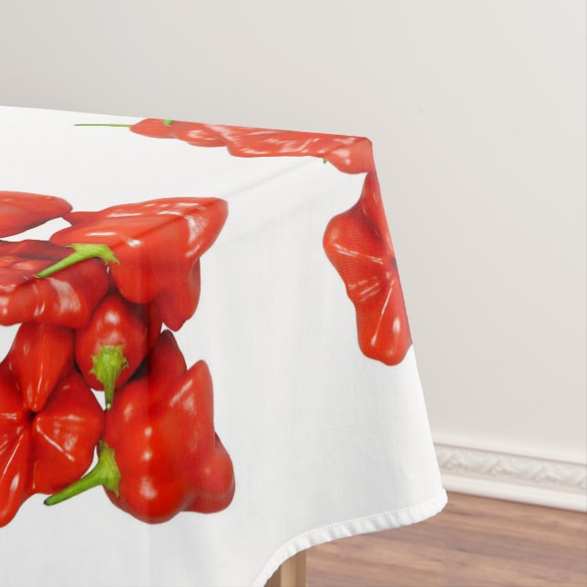 Capsicum Chinense Chili Cotton Tableclout Tischdecke (Beispiel)