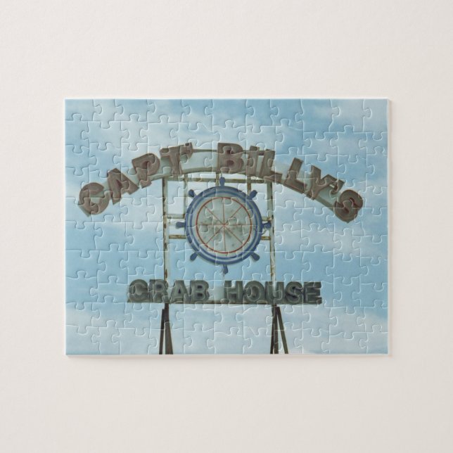 Capt Billy's Sign, in southern Maryland Puzzle (Horizontal)
