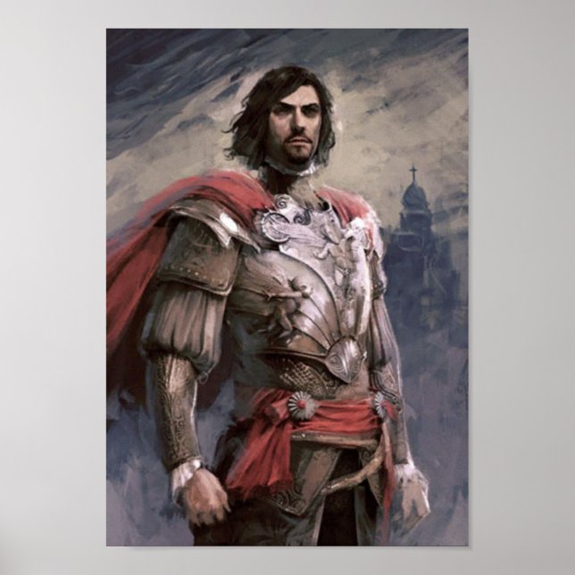 Capt-General Caesar Borgia in Insula Tiberina Poster (Vorne)