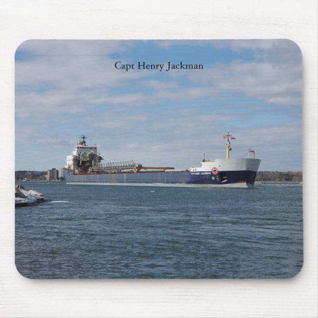 Capt Henry Jackman mousepad (Vorne)