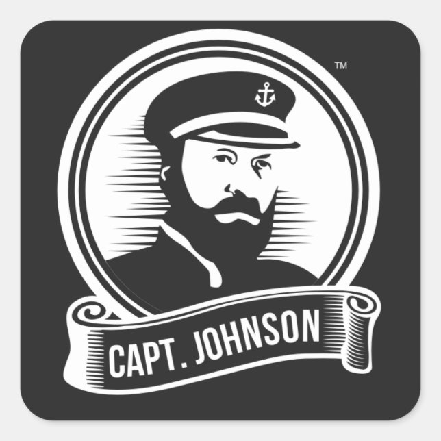 Capt Johnson Sticker (Vorderseite)