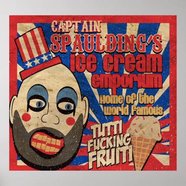Capt Spauldings Ice Creme Poster (Vorne)