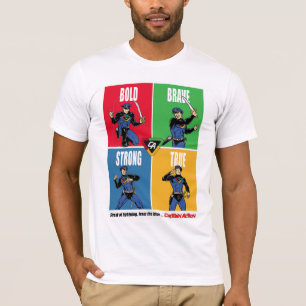 Captain Action Bold tapfer T - Shirt
