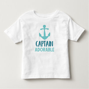 Captain Adorable, Bootsanker, Segler Kleinkind T-shirt