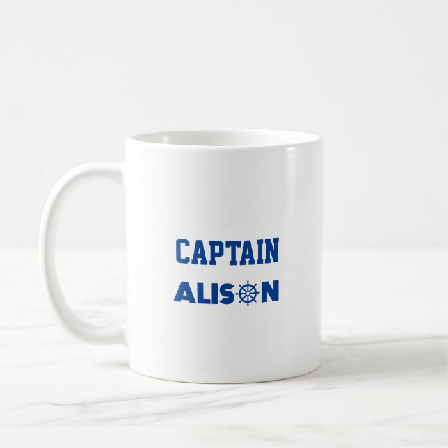 Captain Alison Coffee Tasse (Links)