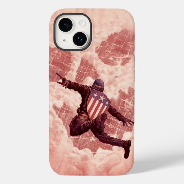 Captain America Case-Mate iPhone Hülle (Rückseite)