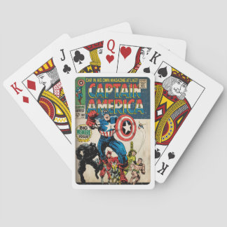 Captain America Comic #100 Spielkarten