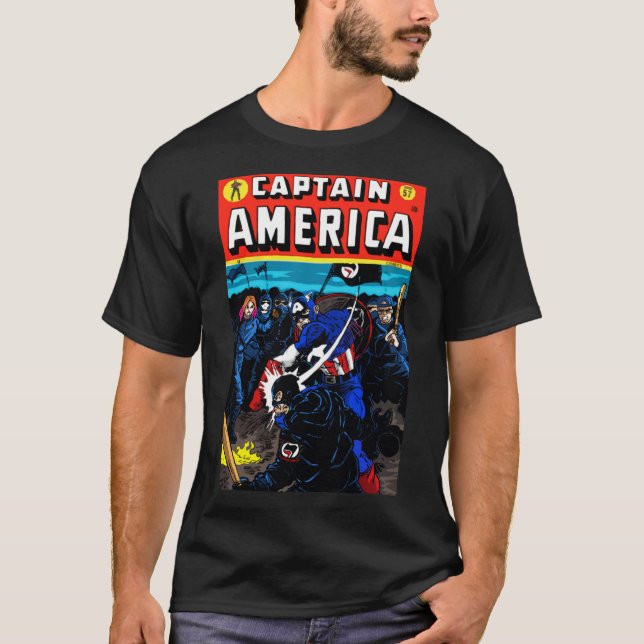 Captain America  T-Shirt (Vorderseite)