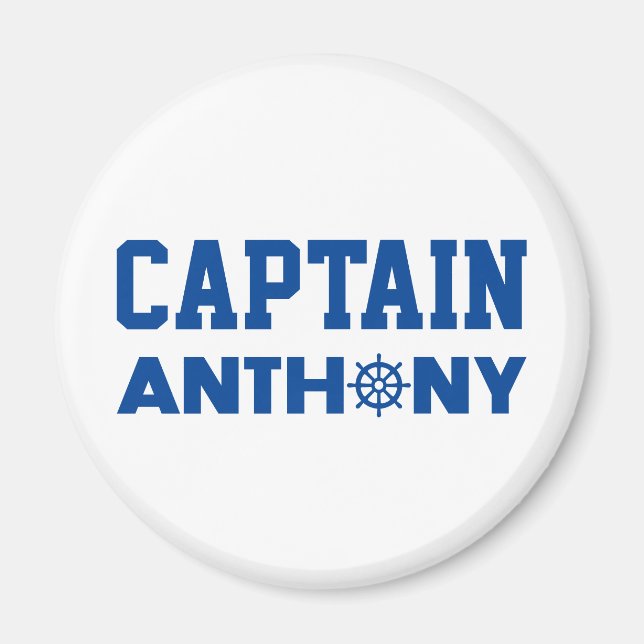 Captain Anthony Magnet (Vorne)
