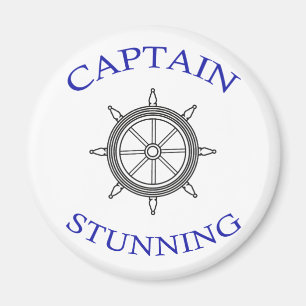 "Captain Atemberaubend" Magnet