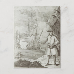 Captain Avery Capture Postkarte