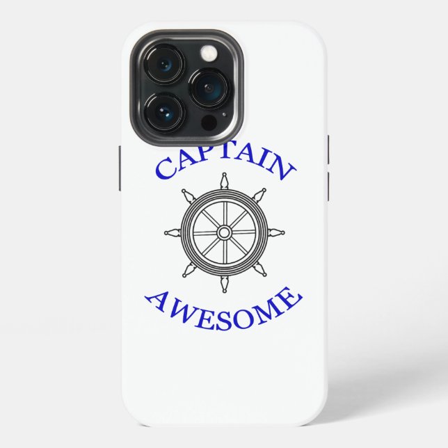 "Captain Awesome" iPhone Hülle (Hinten)
