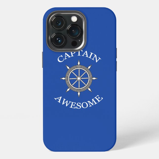 "Captain Awesome"  iPhone Hülle (Hinten)