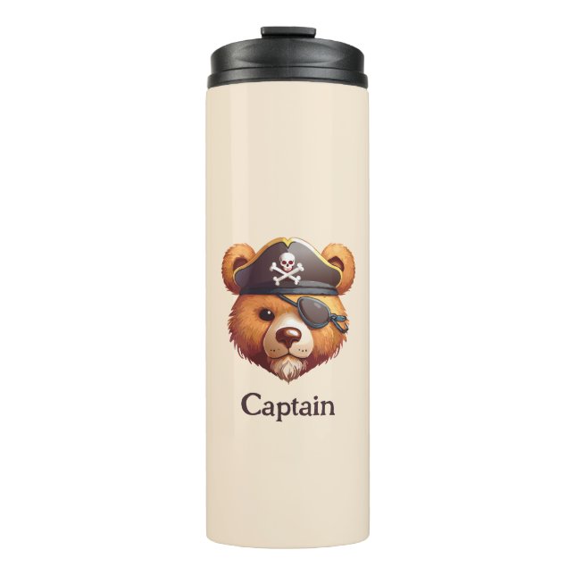 Captain Bear Thermosbecher (Vorderseite)